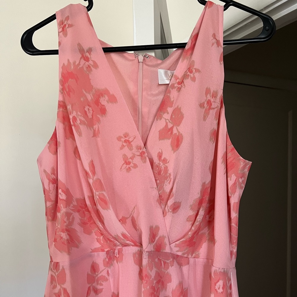Beautiful pink floral dress